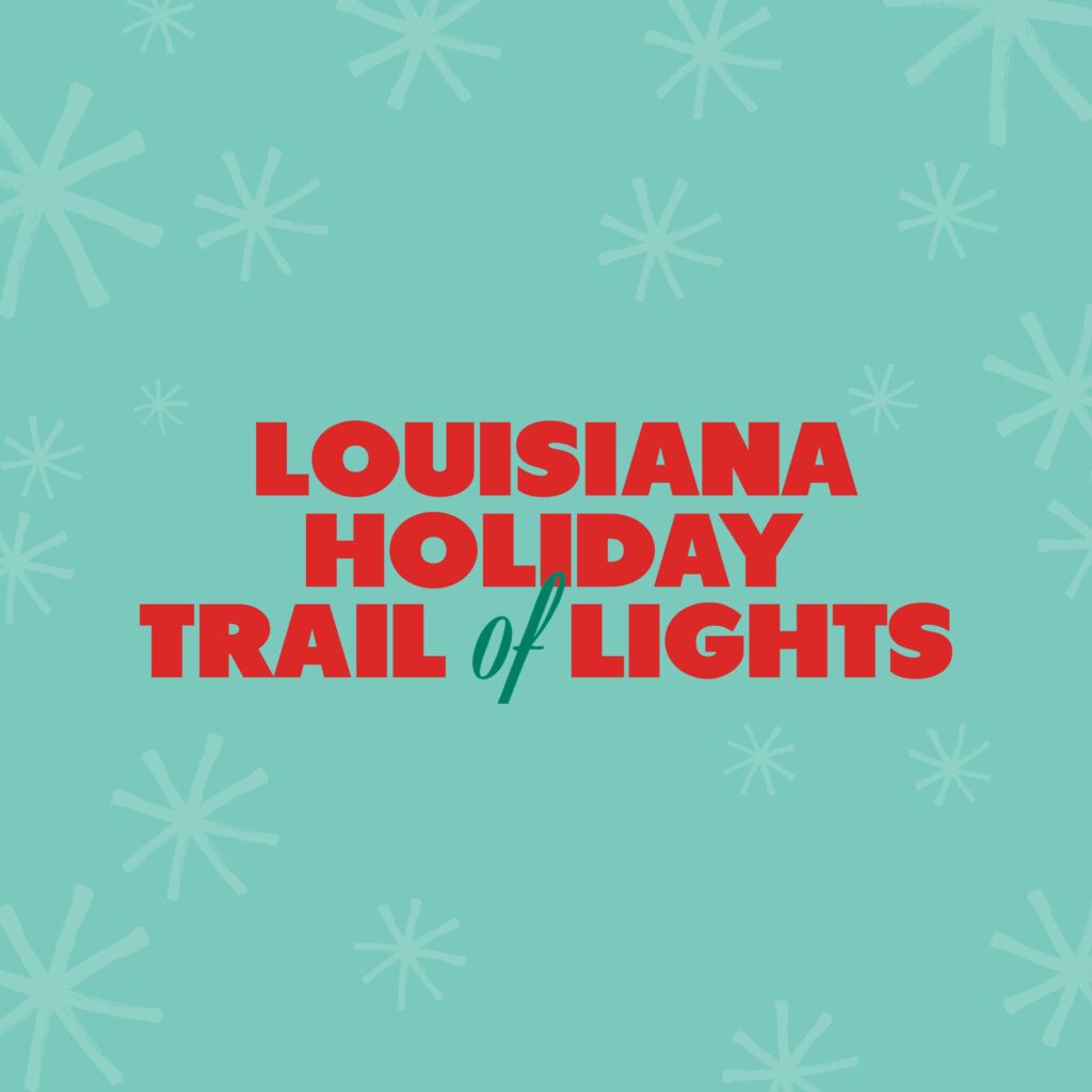 logo for Louisiana Holiday Trail of Lights