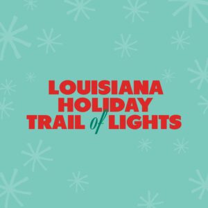 logo for Louisiana Holiday Trail of Lights