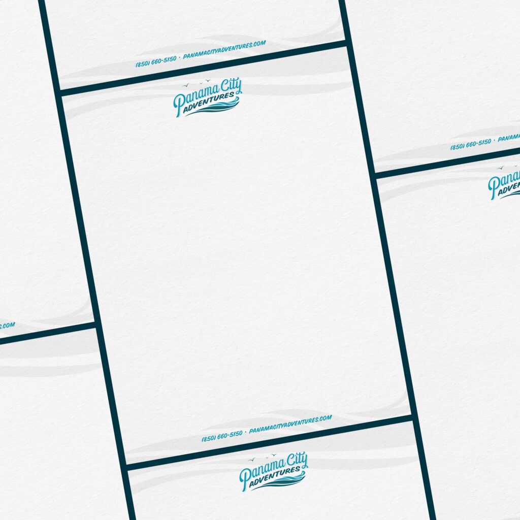 panama city adventures letterhead