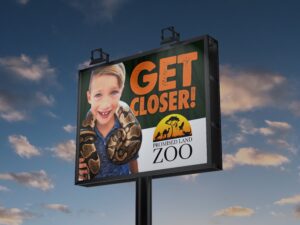 Promised Land Zoo Billboard