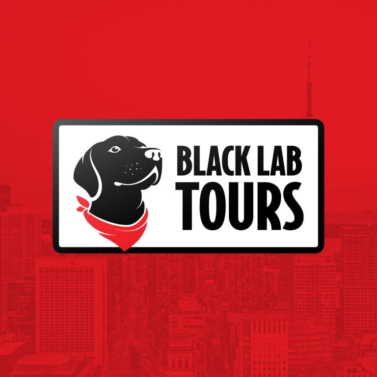 black lab tours logo one