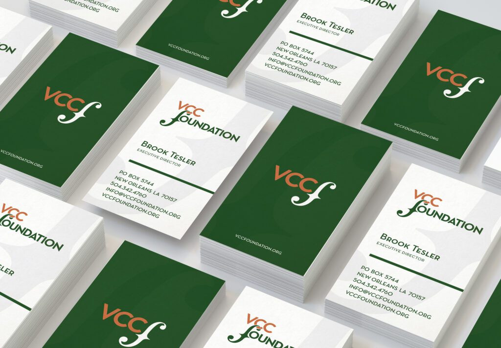 vccf branding business cards 2