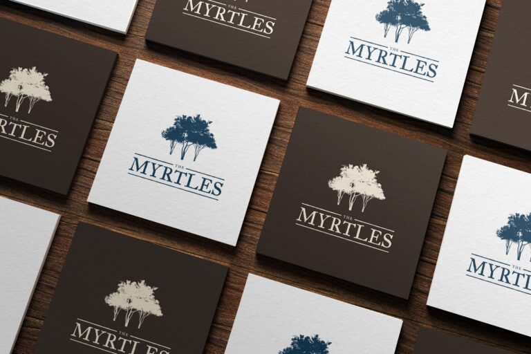 The Myrtles Logo In Use