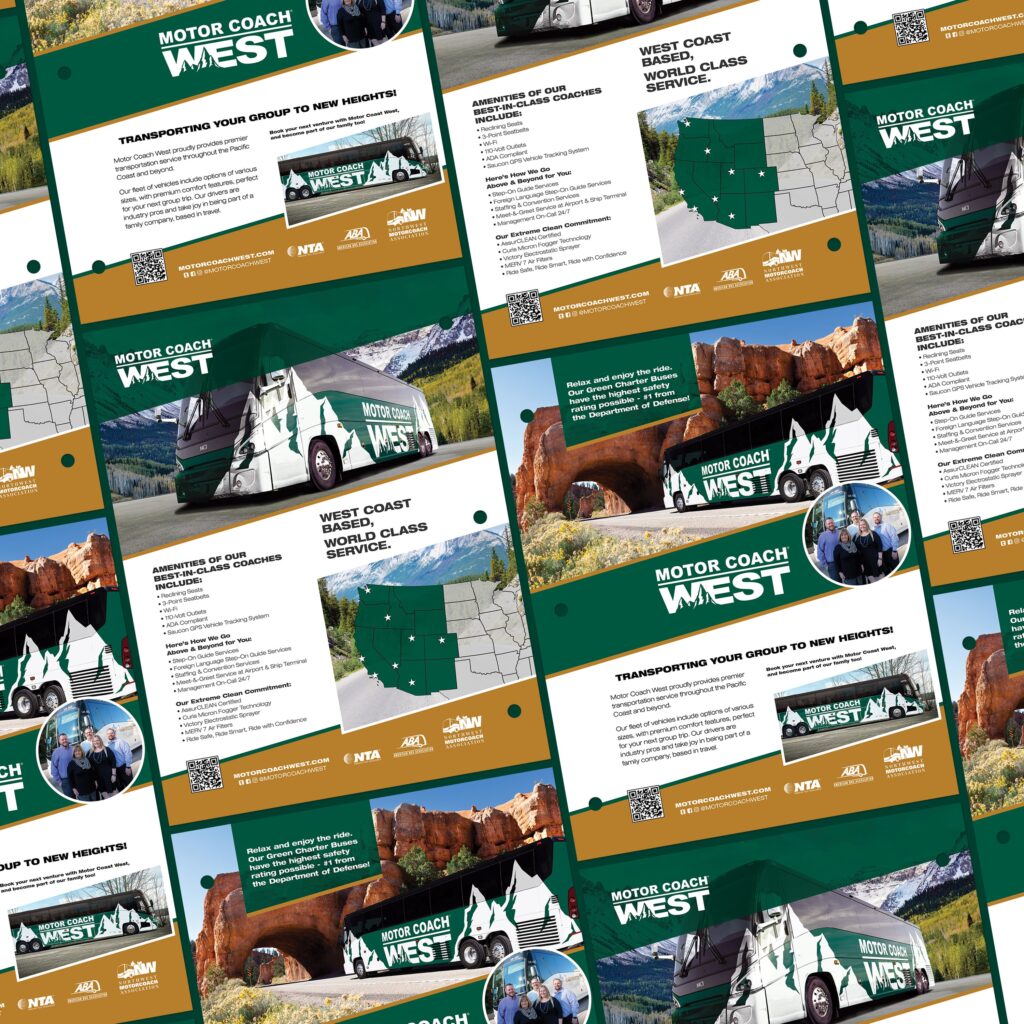 Motor Coach West Branding Profile Sheet