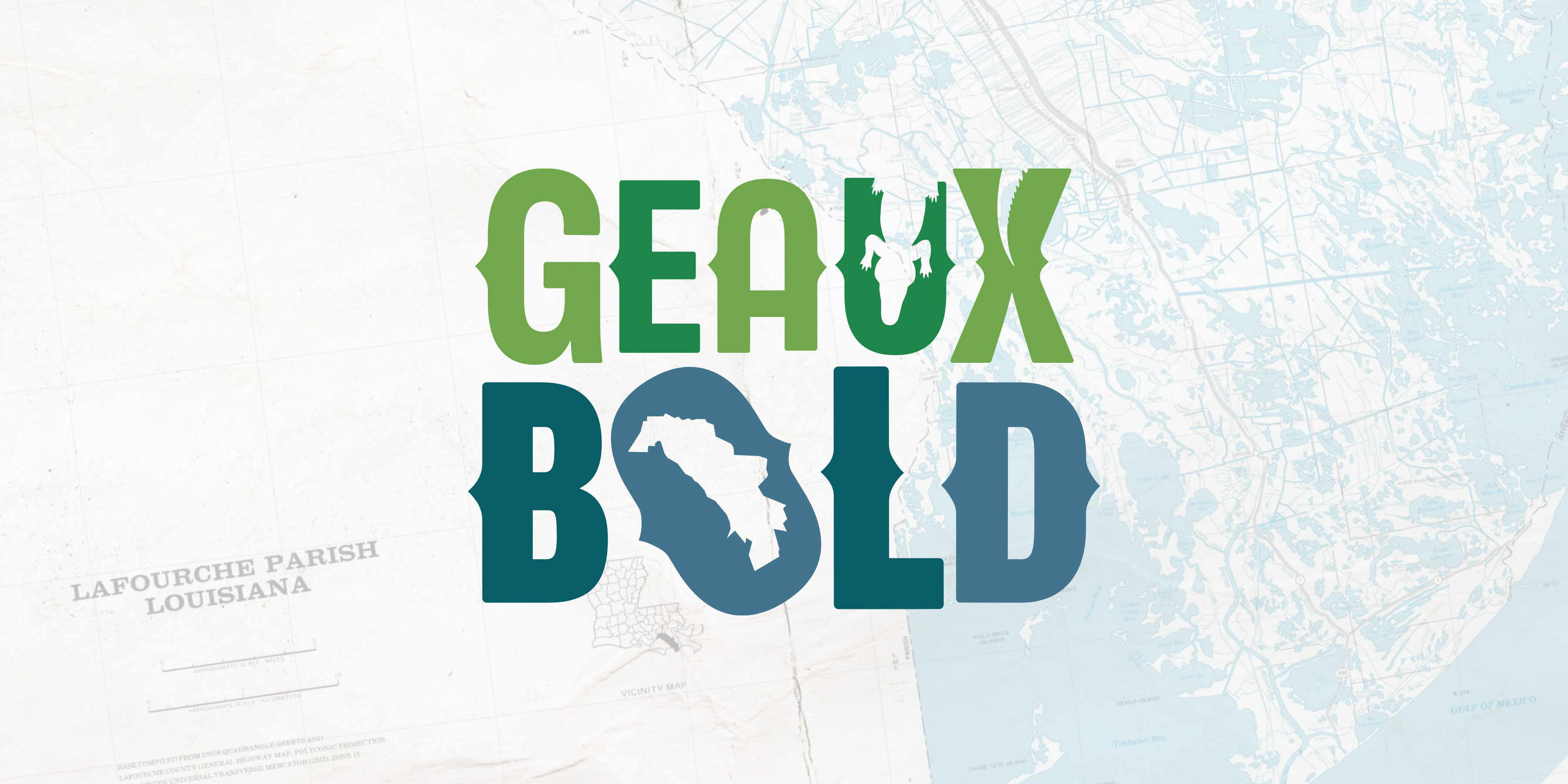 Geaux Bold campaign hero image for Louisiana’s Cajun Bayou