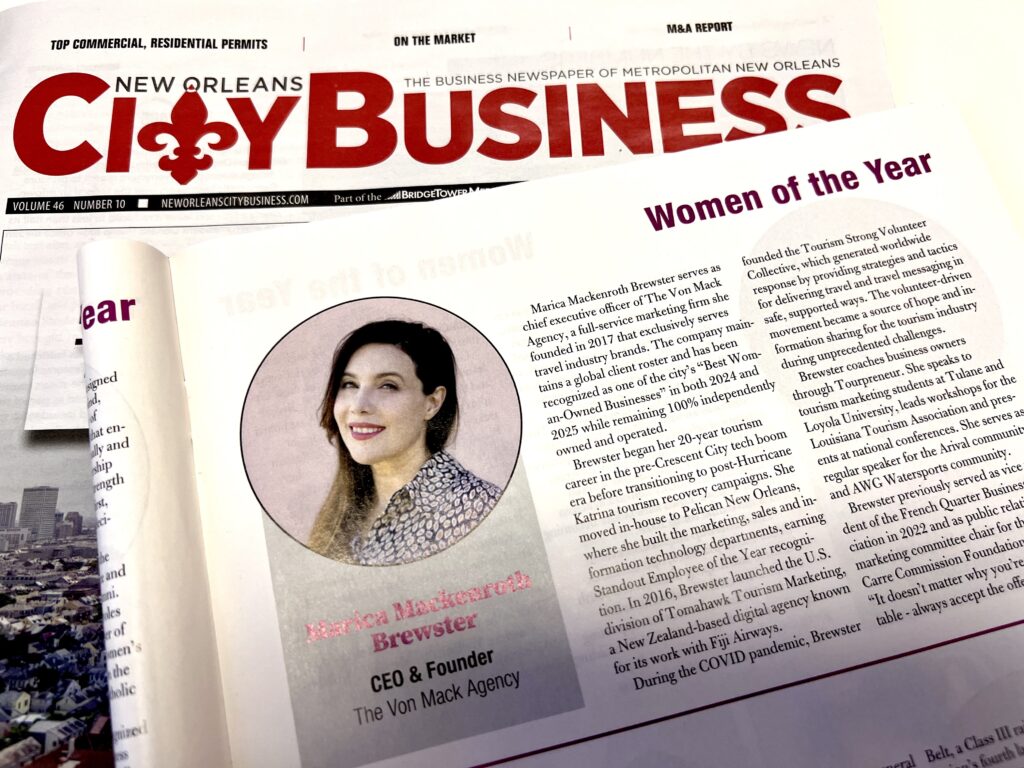 New Orleans CityBusiness Newspaper Clipping